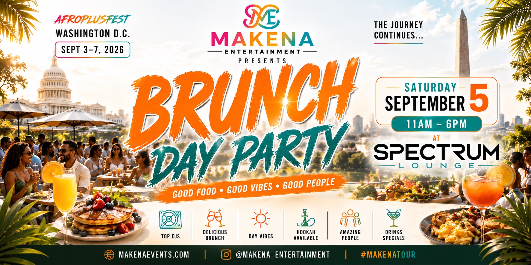 AfroPlusFest DC Brunch Day Party