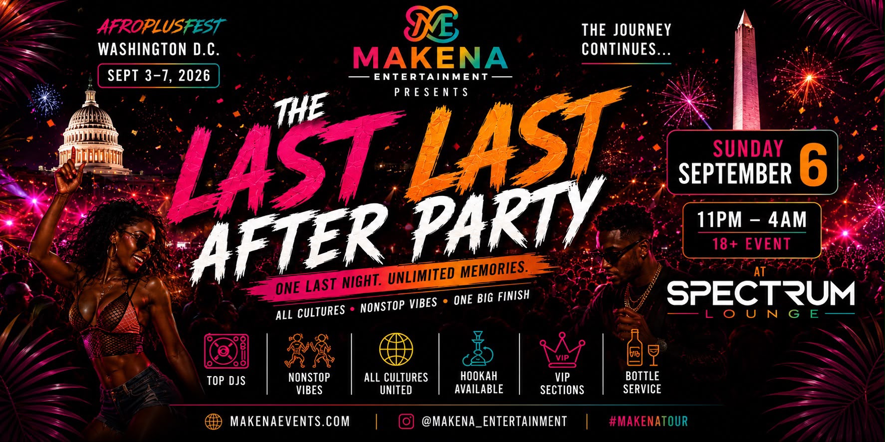 AfroPlusFest DC Last Last After Party