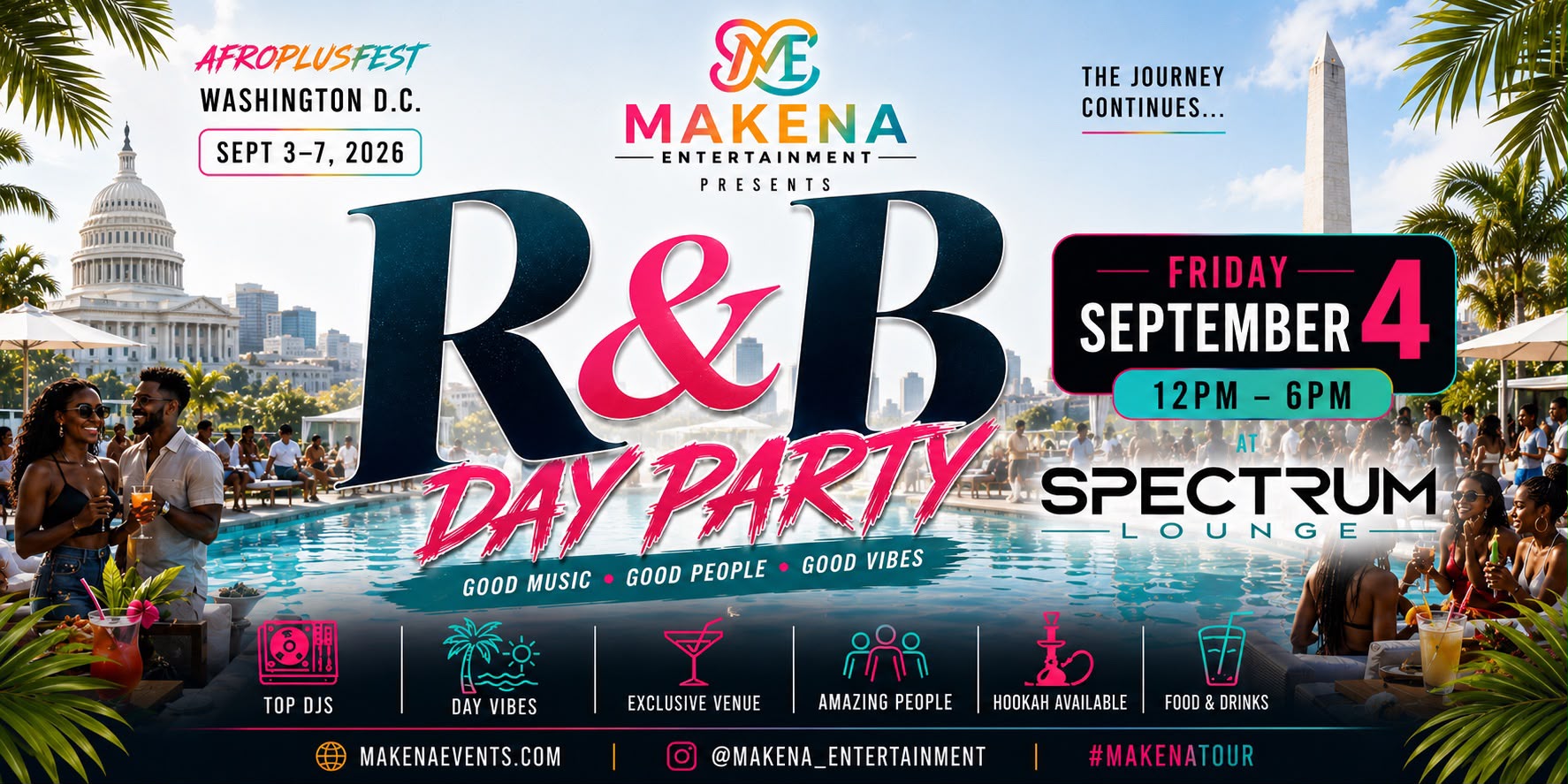 AfroPlusFest DC R&B Day Party