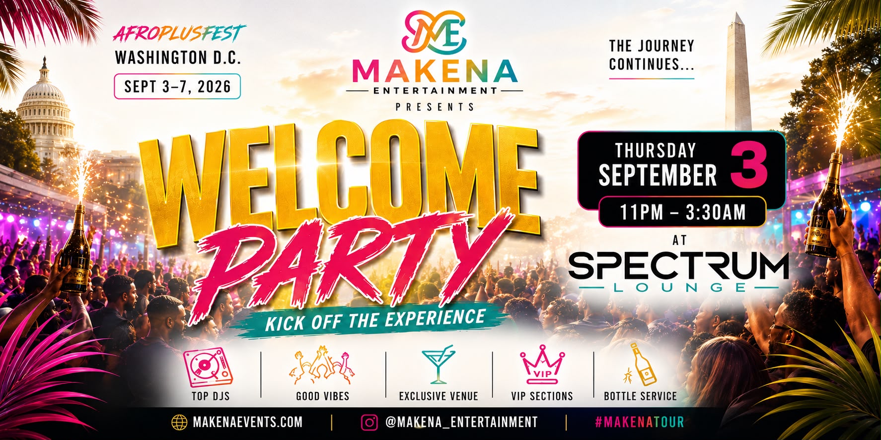 AfroPlusFest DC Welcome Party